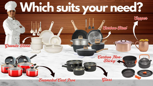7 Essential Cookware Categories that People Ask For & their maintenance tips
