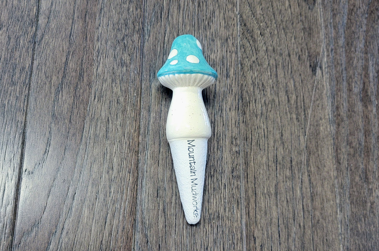 Mini Toadstool Ceramic Plant Watering Spike