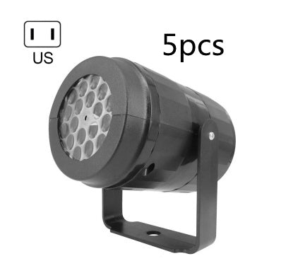 Dynamic Rotating Snowflake Projector for Outdoor Xmas Decor
