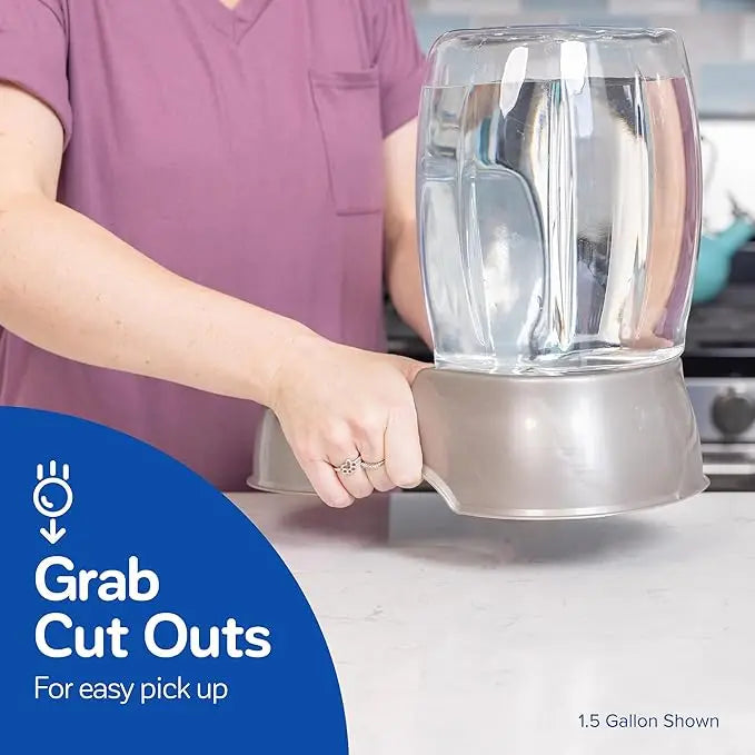 3-Gallon Pet Water Dispenser - Automatic Refill for Cats & Dogs
