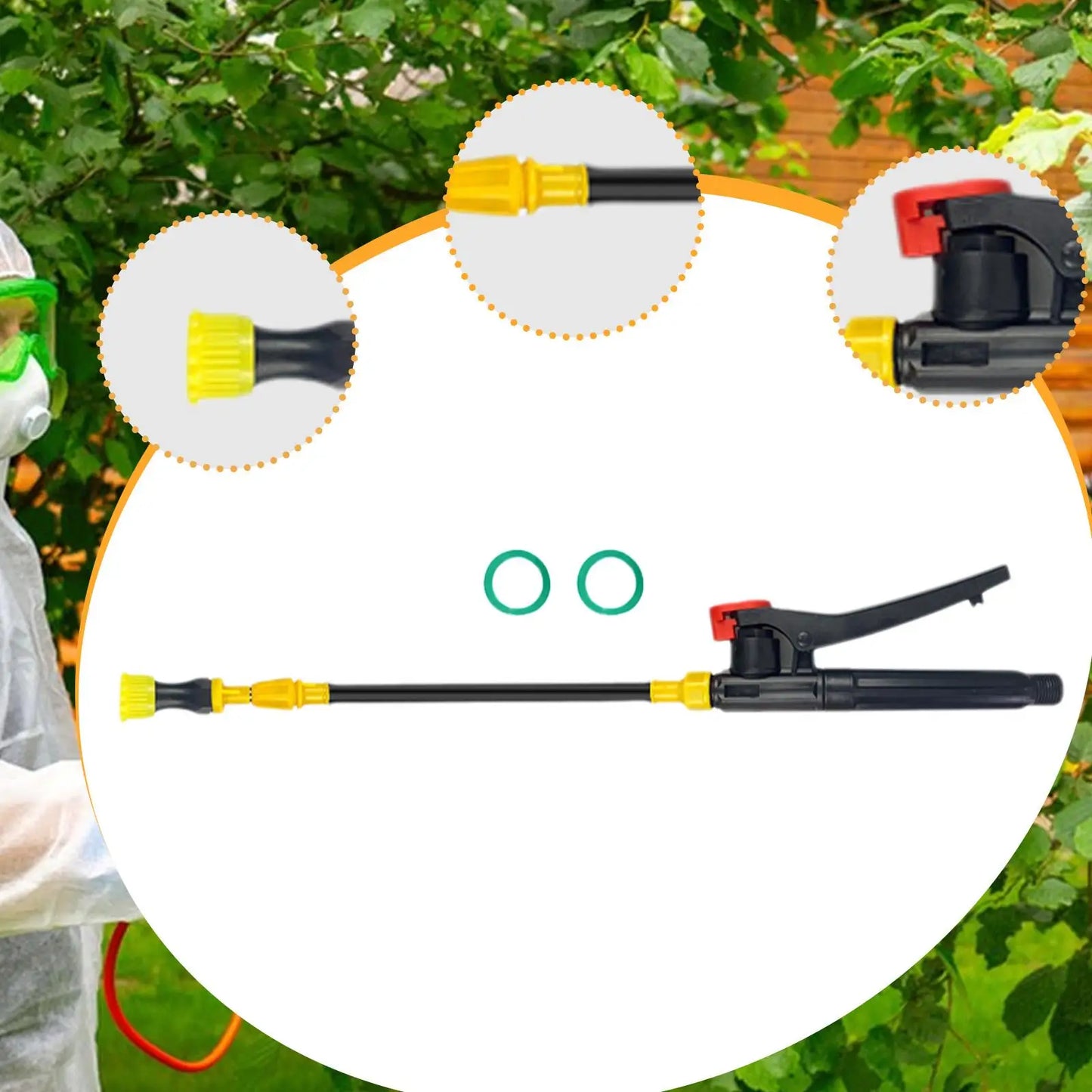Retractable Stainless Steel Watering Wand