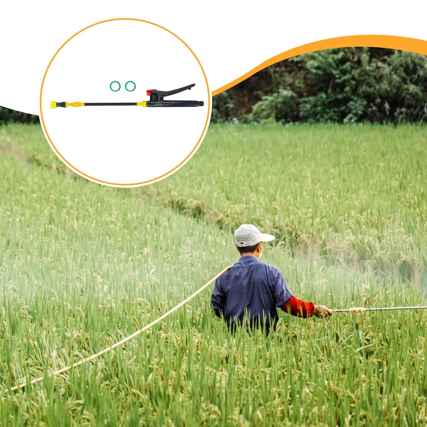 Retractable Stainless Steel Watering Wand
