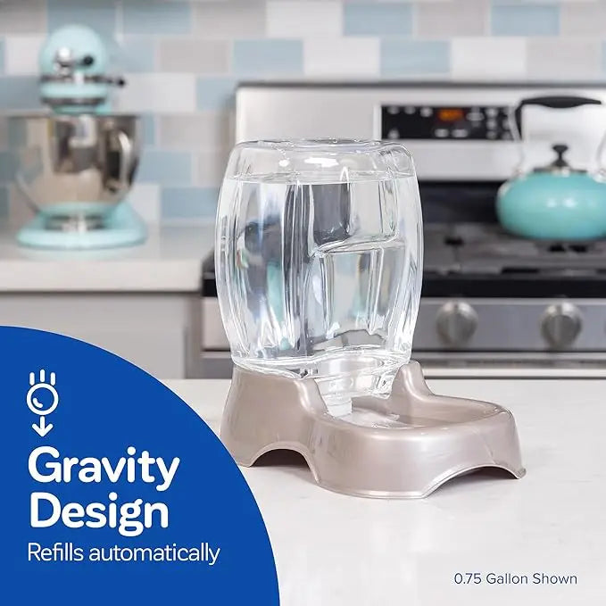 3-Gallon Pet Water Dispenser - Automatic Refill for Cats & Dogs