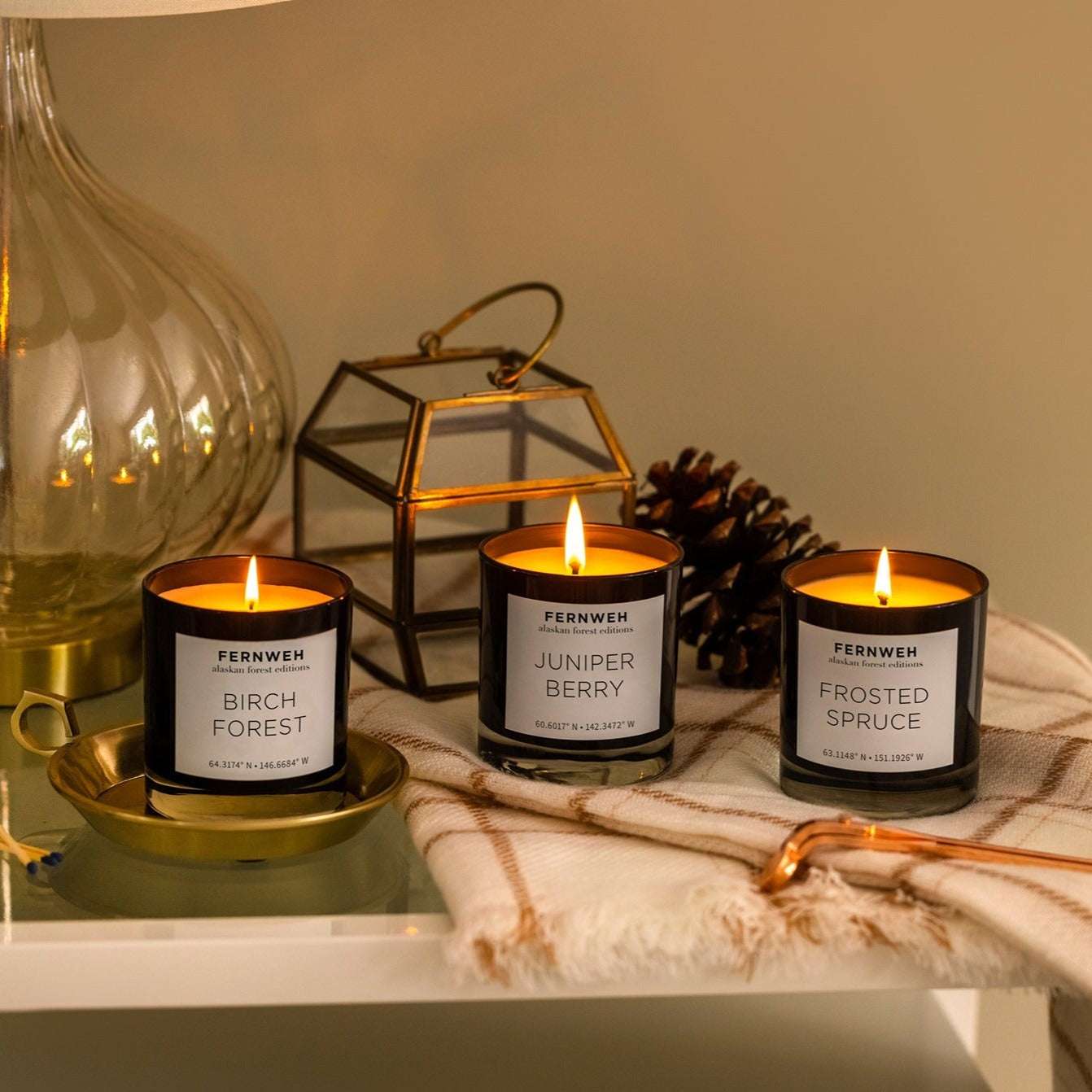 Birch Forest Scented Soy Candle