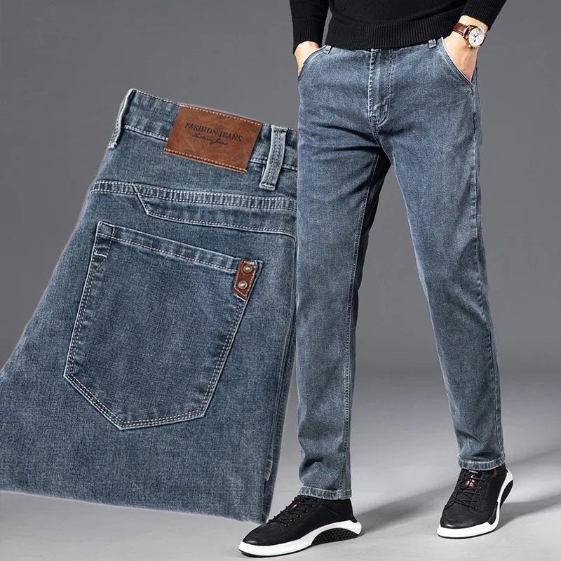 Men's Autumn Summer Denim Jeans