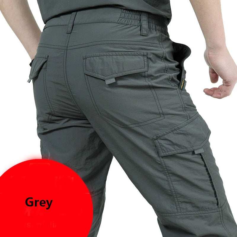 Men's Tactical Cargo Pants - Waterproof & Quick Dry