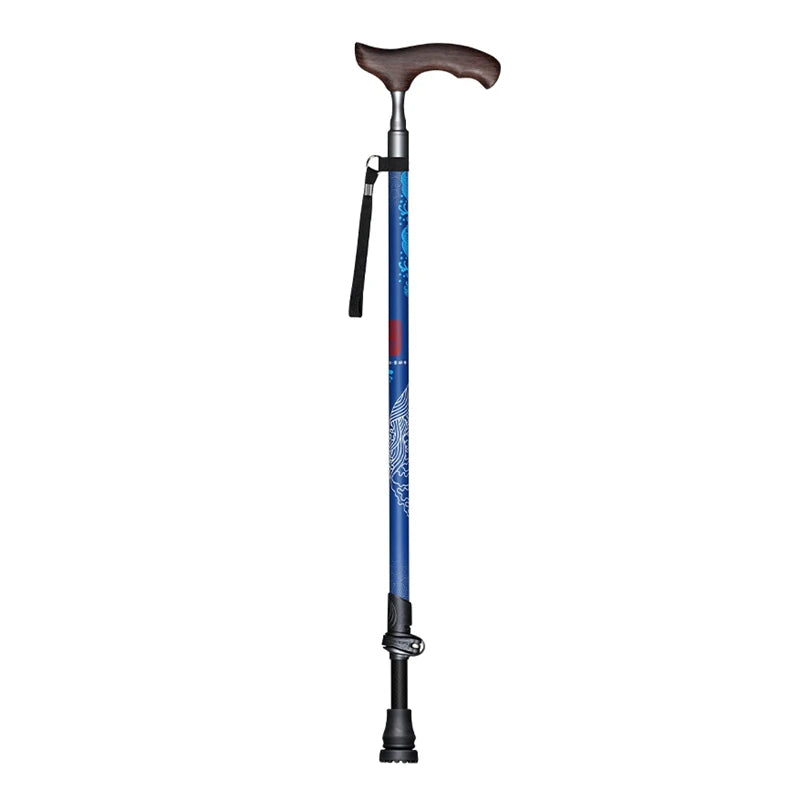 Ultralight Carbon Fiber T-Handle Walking Stick - 219g