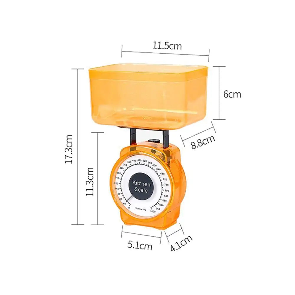 Mechanical Kitchen Scale β Restaurant Cooking & Food Weighing Tool