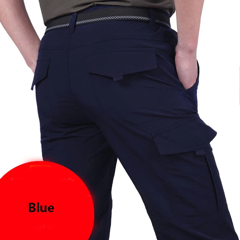 Men's Tactical Cargo Pants - Waterproof & Quick Dry