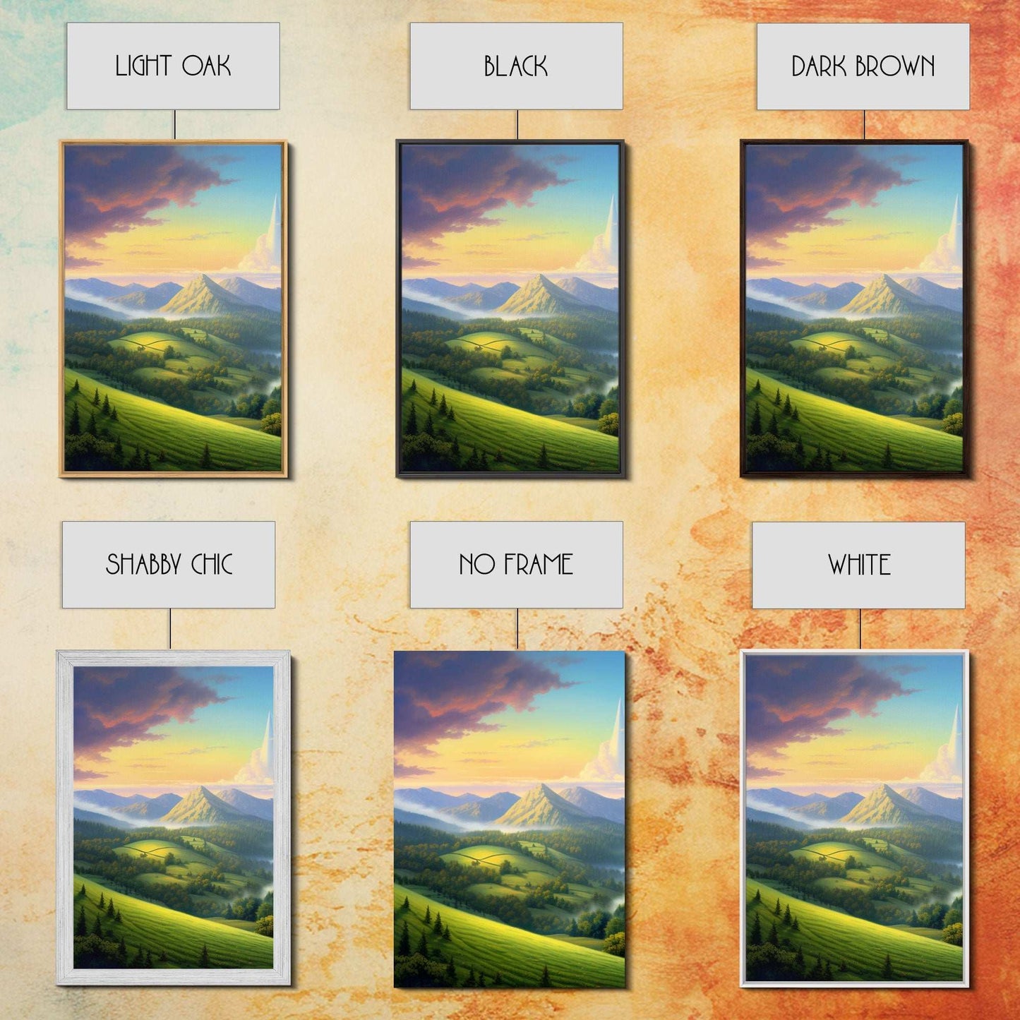 Modern Wall Art | Premium Canvas Prints | Hand-Stretched Giclée Artwor