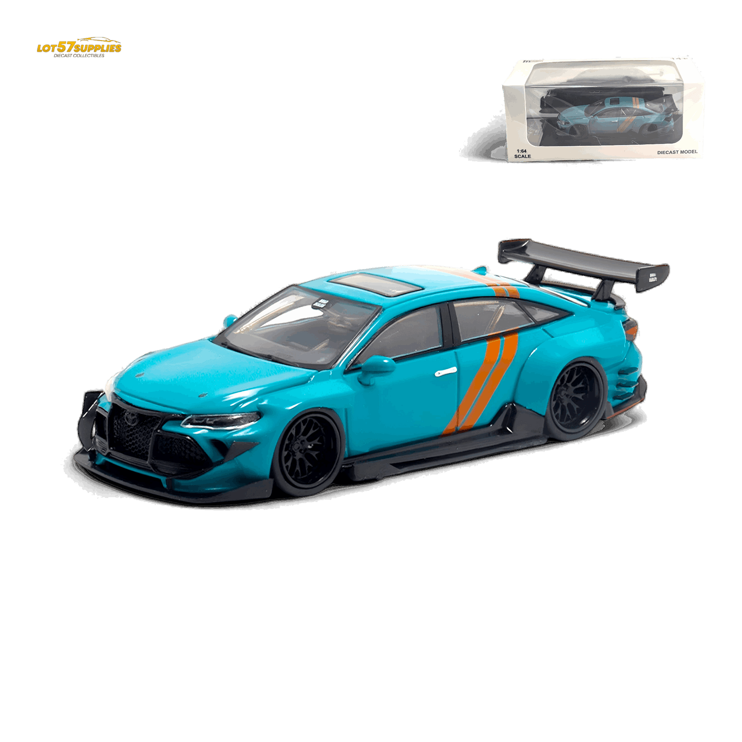 LMF Toyota Avalon Modified Concept - Green Livery 1:64