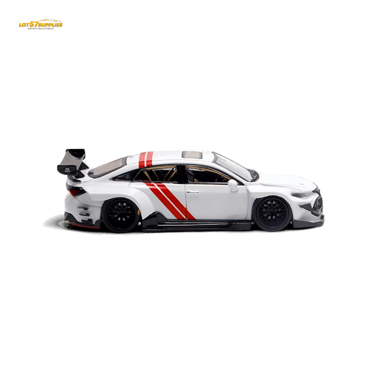 LMF Toyota Avalon Modified Concept - White Livery 1:64