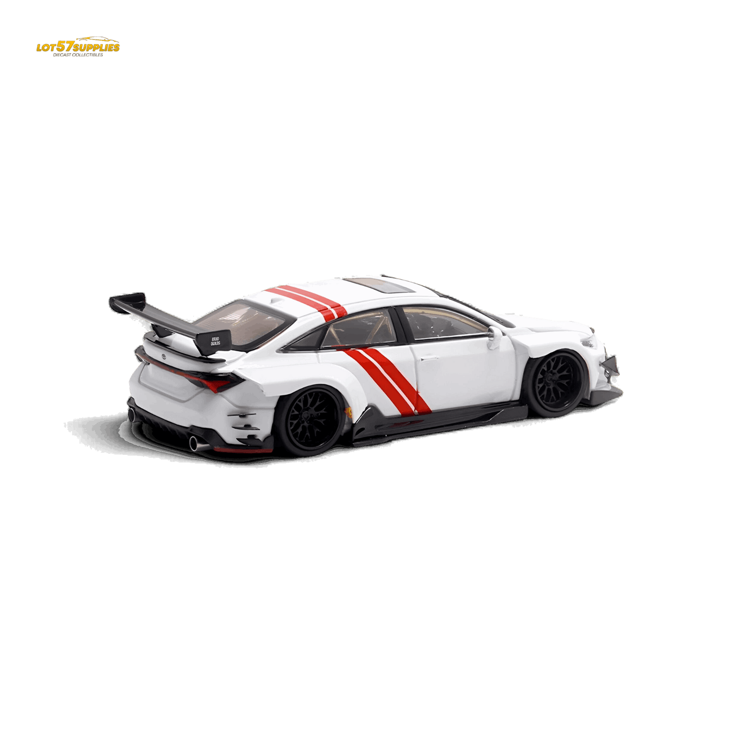LMF Toyota Avalon Modified Concept - White Livery 1:64