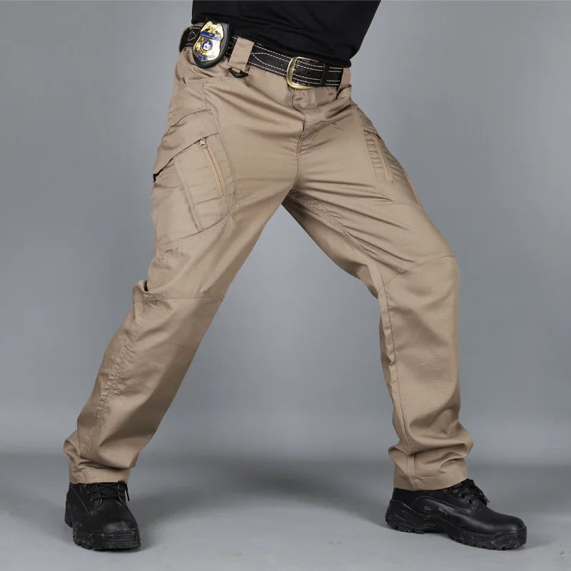 Men's Summer Tactical Cargo Pants - Quick Dry Outdoor Trousers