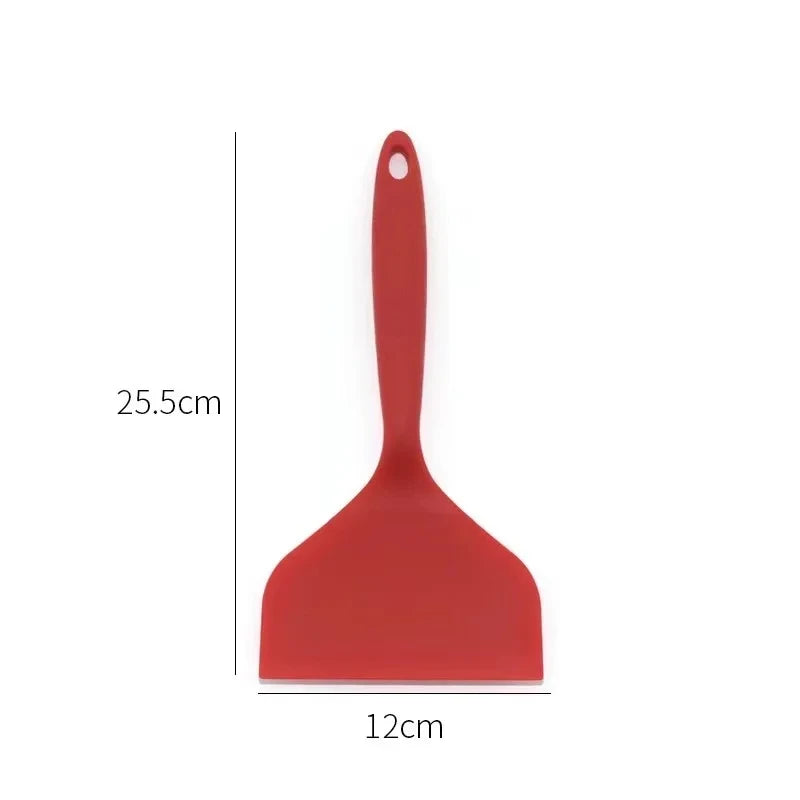 Dual-Color Silicone Spatula | Non-Stick & Heat-Resistant Kitchen Tool