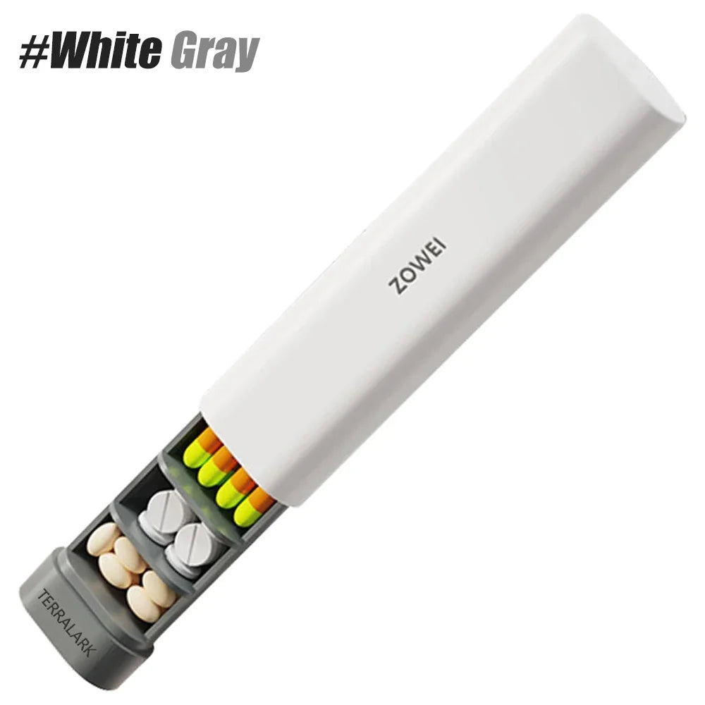 7-Day Pill Organizer Box - Travel-Friendly Medicine Dispenser