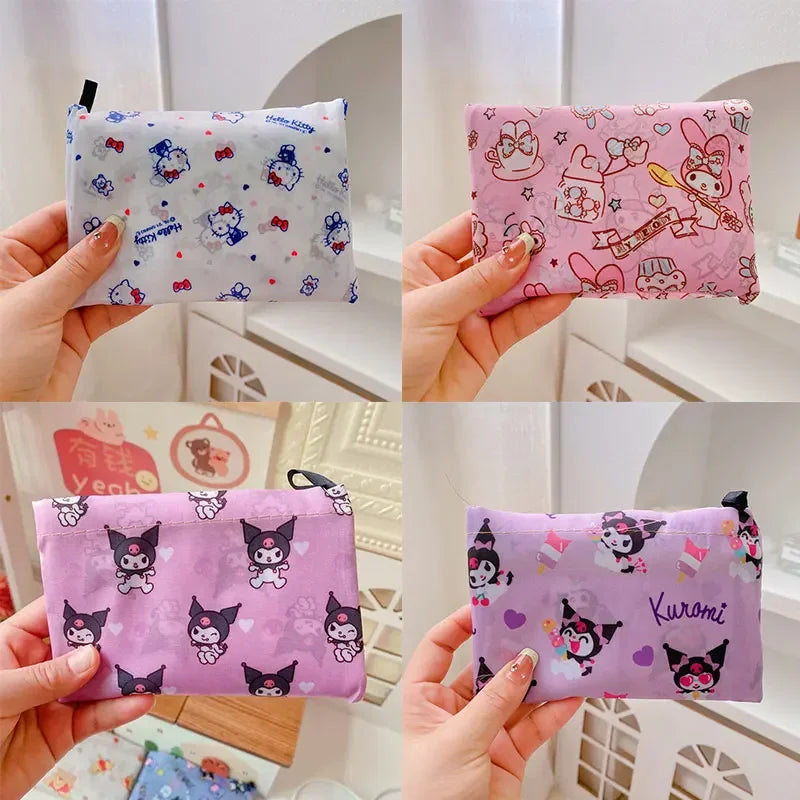 Hello Kitty Shopping Bag | Foldable Eco-Friendly Tote Bag