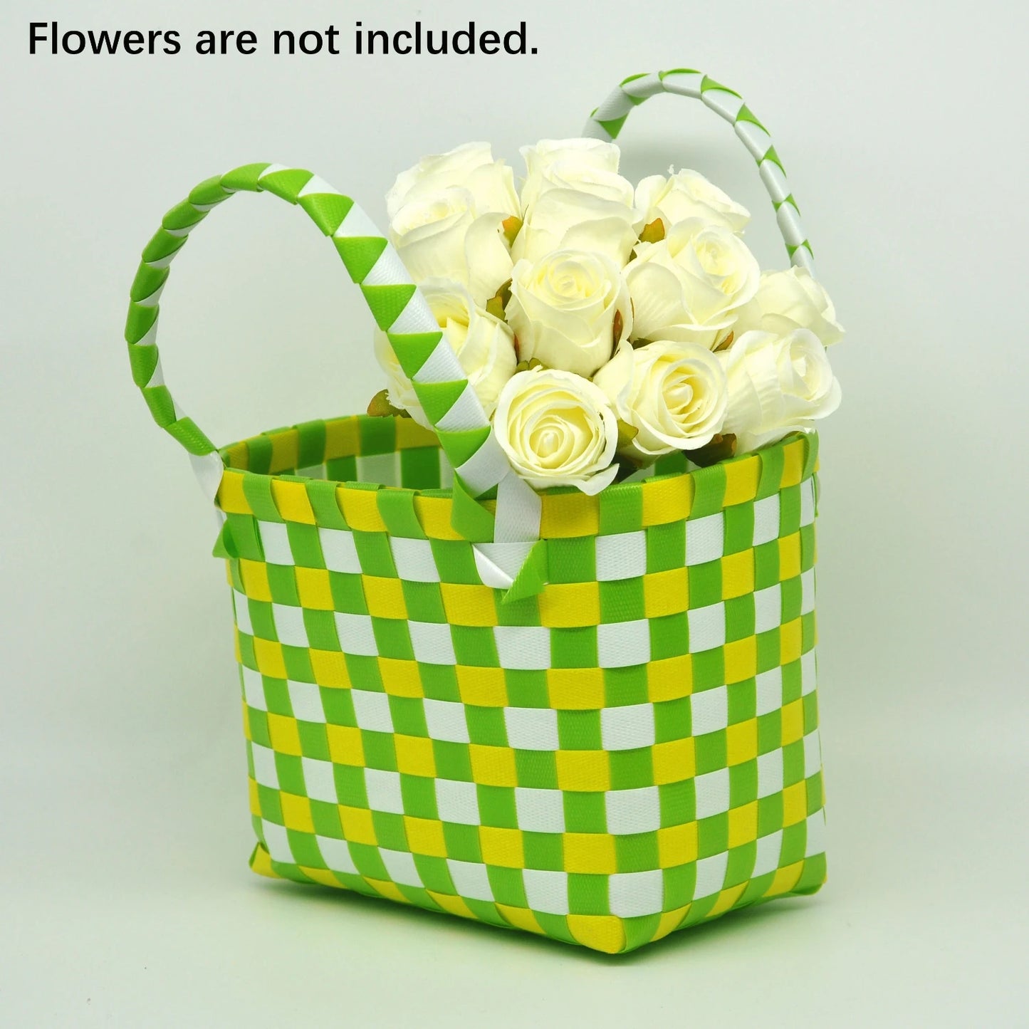 Woven Vegetable Basket Bag - Braided Summer Picnic Handbag