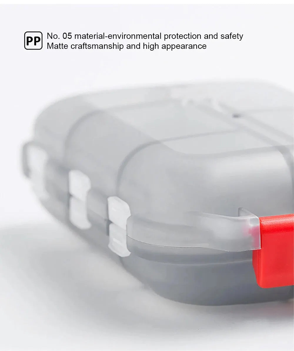 Portable 10 Grids Pill Organizer - Perfect for Travel