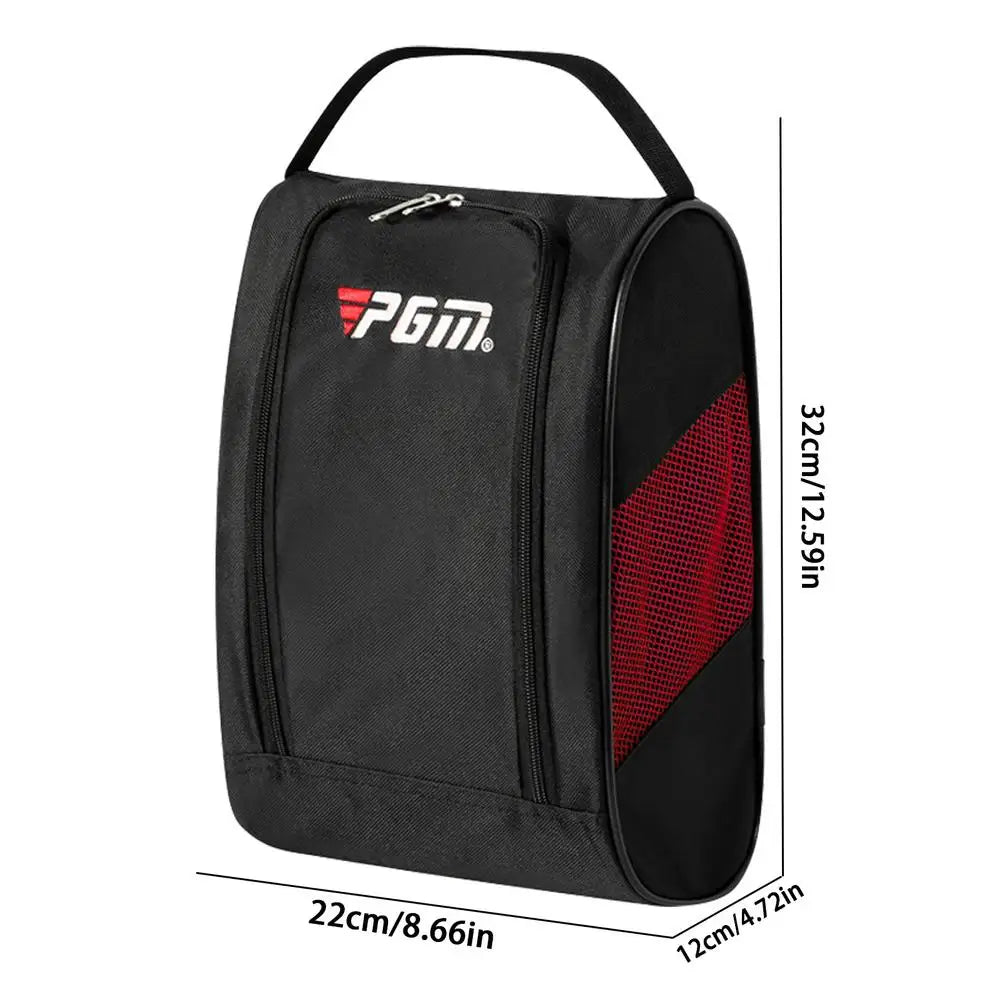 Waterproof Golf Shoe Bag – Travel Organizer with Ventilation