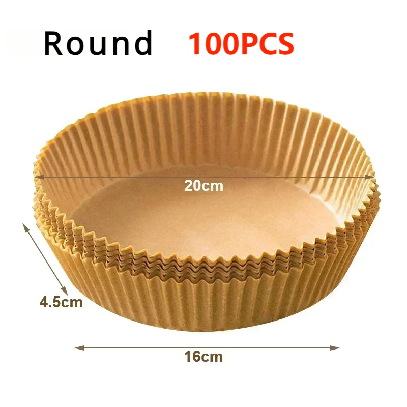 Air Fryer Parchment Paper Liners | Non-Stick & Heat-Resistant