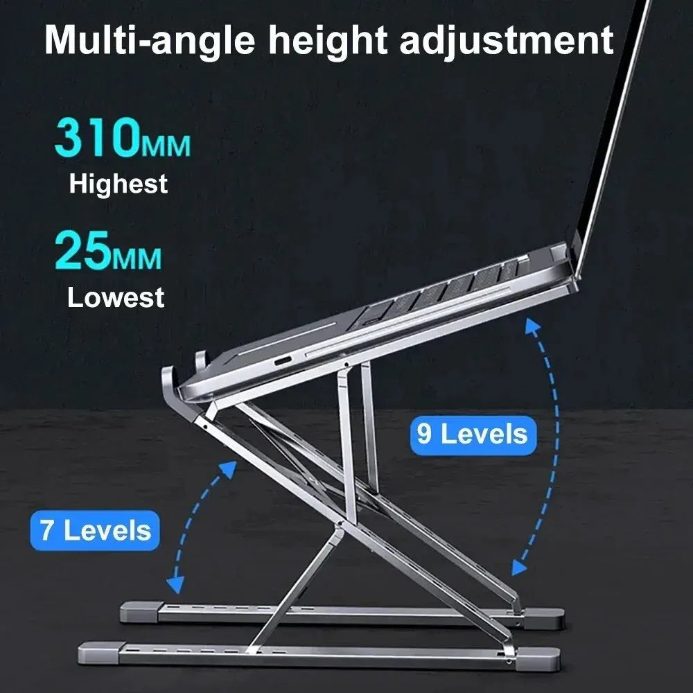 N8 Adjustable Laptop Stand - Foldable Cooling Pad