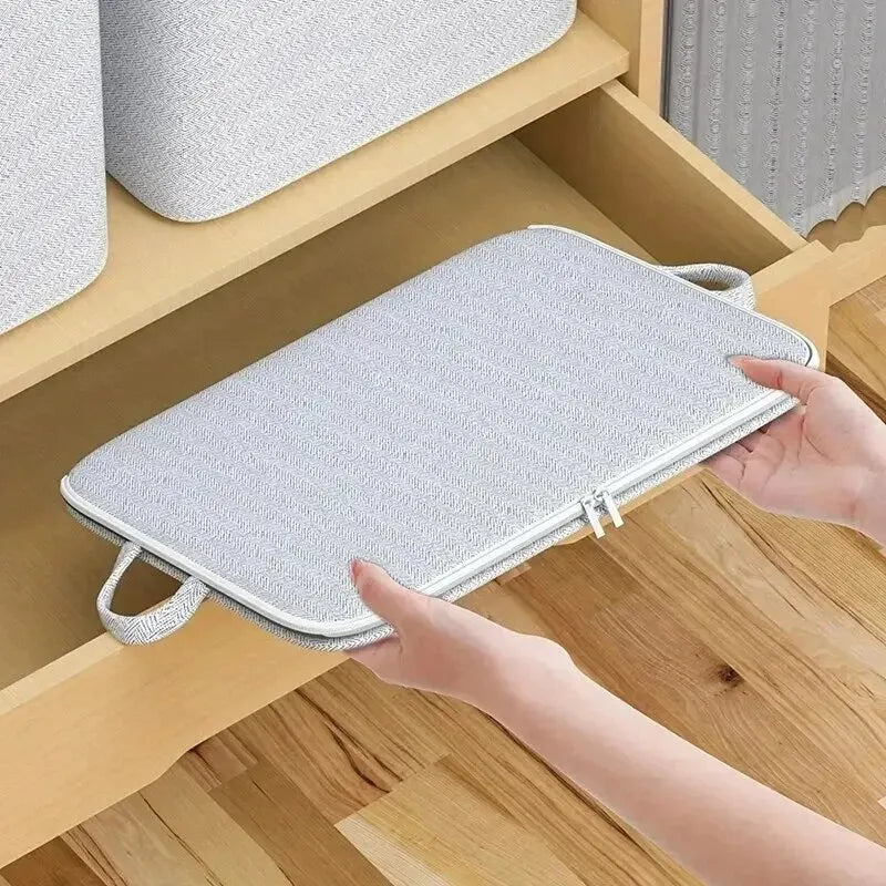 Quilt Storage Bag - Large Capacity Foldable Organizer