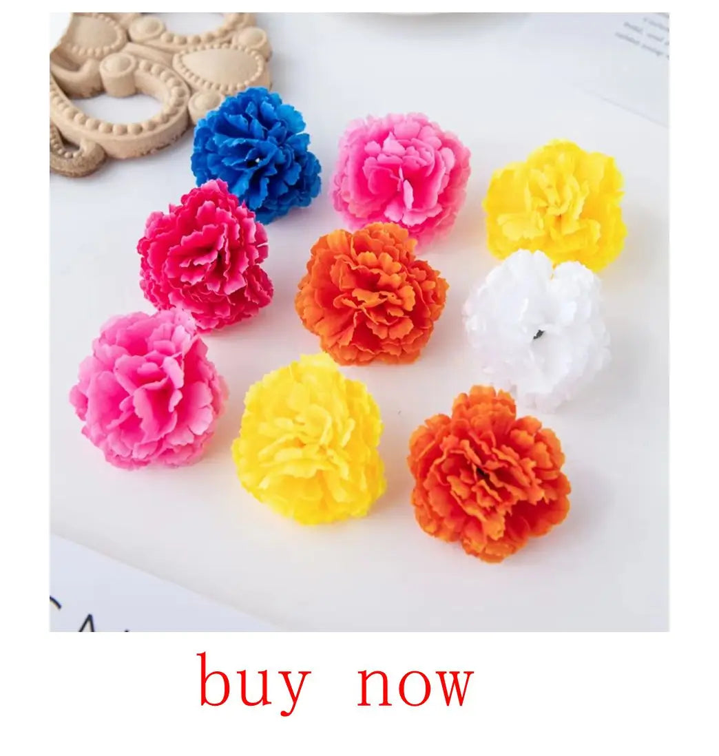 Artificial Peony & Rose Bouquet | Silk Flowers for Home & Wedding Decor