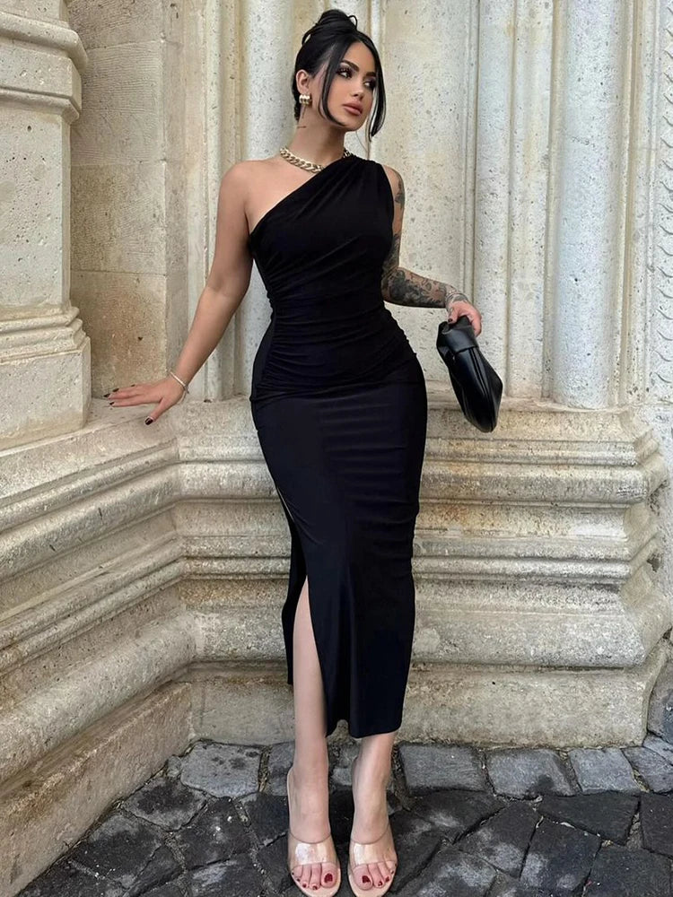 ummer Maxi Dress - Sexy Sleeveless Backless Slim Fit