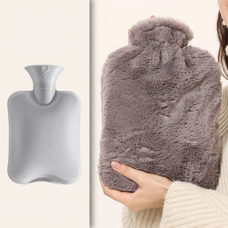 2L Hot Water Bottle with Cover | Neck & Shoulder Pain Relief