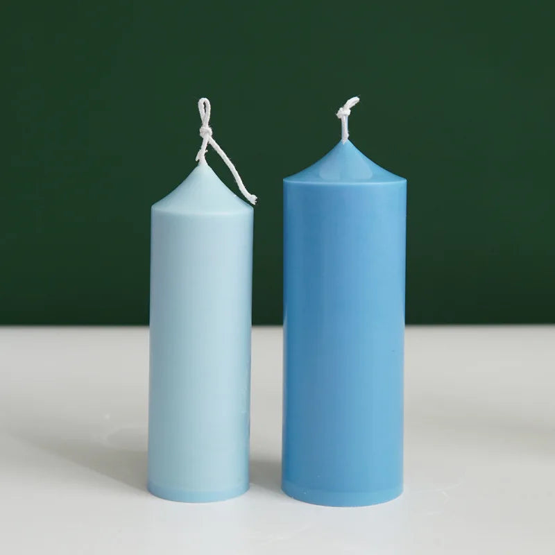 Spire Pillar Candle Mold - DIY Retro Geometry Candle Making Mold