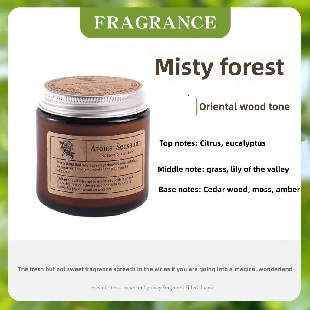 Scented Soy Candles - Smokeless Aromatic Luxury Decor