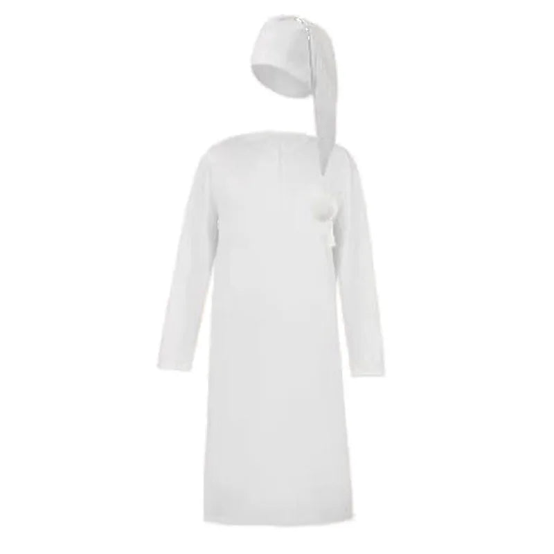 2025 Autumn Men's Nightgown Male Long Robe Solid Thin Loose Plus Size Long Sleeve One-Piece Pajamas for Men Bathrobe Homewear
