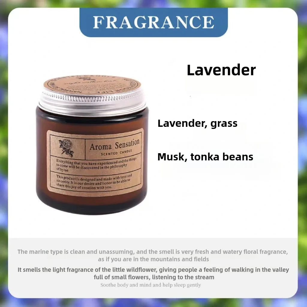 Scented Soy Candles - Smokeless Aromatic Luxury Decor