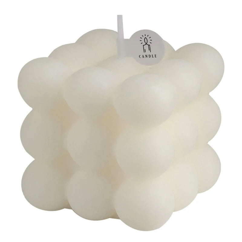 Big Cube Bubble Scented Candle - Soy Wax Aroma Candle