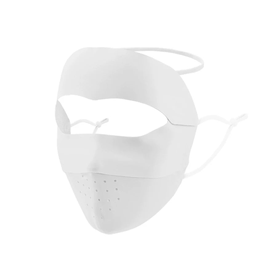 Summer Ice Silk Full Face Sun Mask - Removable 3D Breathable Mask