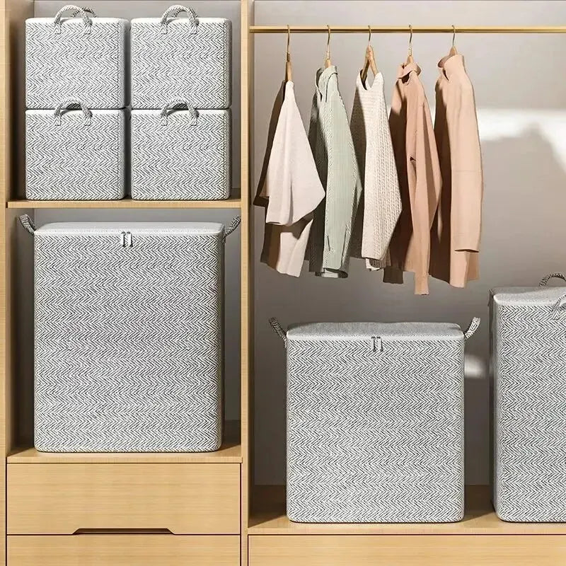Quilt Storage Bag - Large Capacity Foldable Organizer