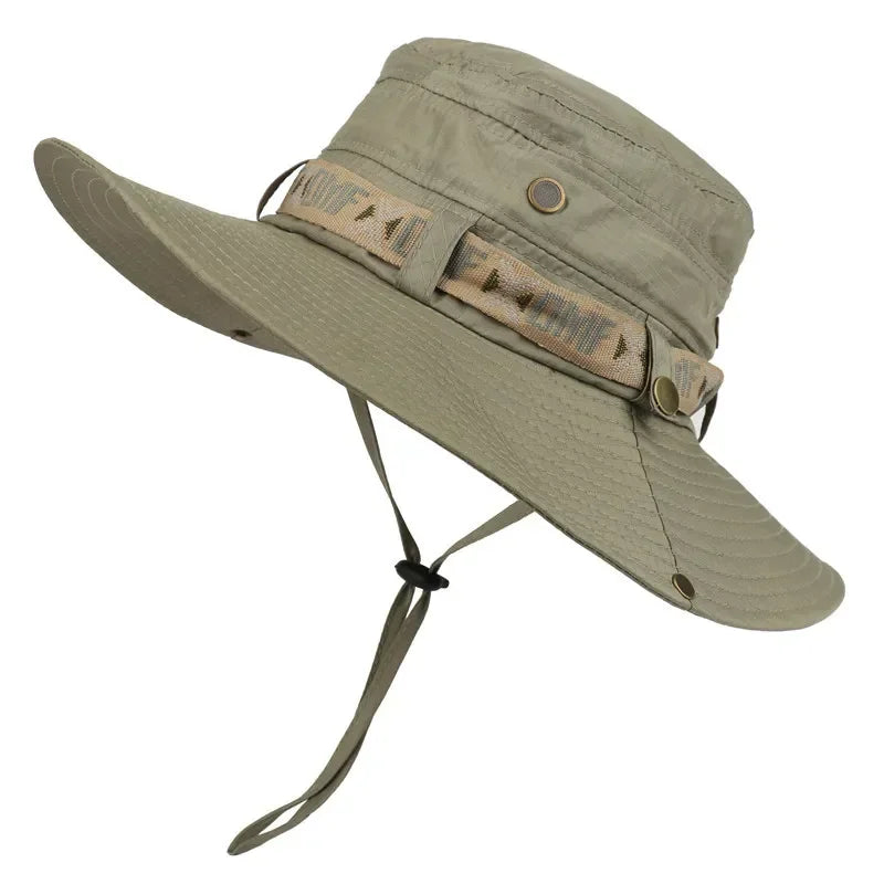 Men's Summer Bucket Hat - UV Protection Panama Safari Hat