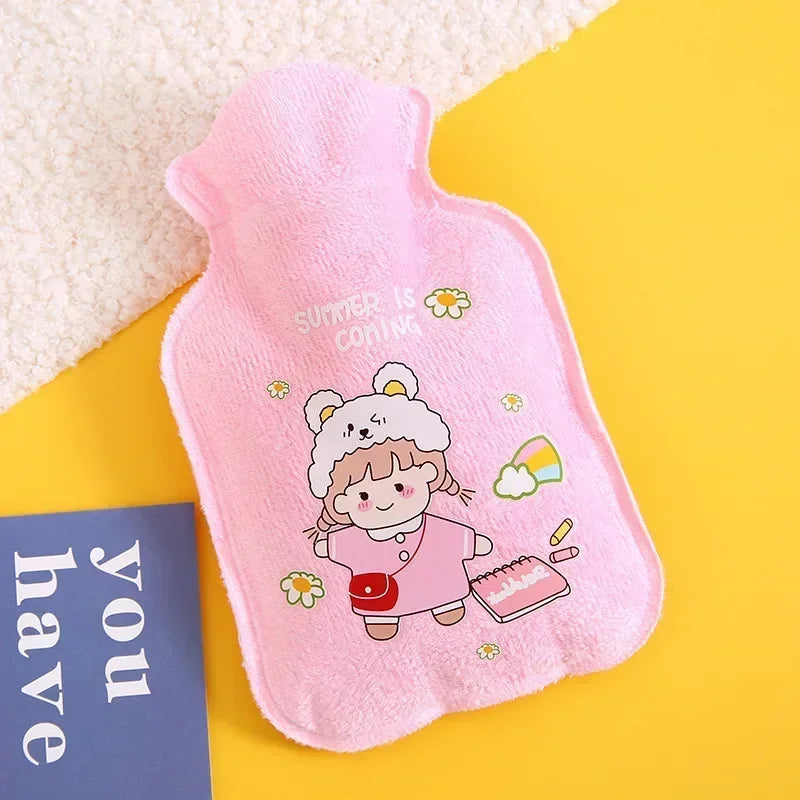 Cute Cartoon Hot Water Bottle | Tummy Warmer