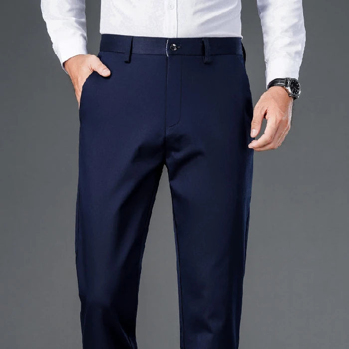 Men's Lightweight Business Casual Pants - Micro Elasticity