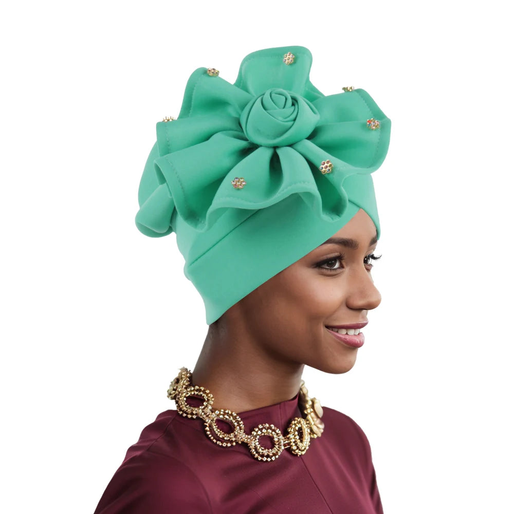 Big Bow Knot Turban | Chemo Cap & Hijab Head Wrap