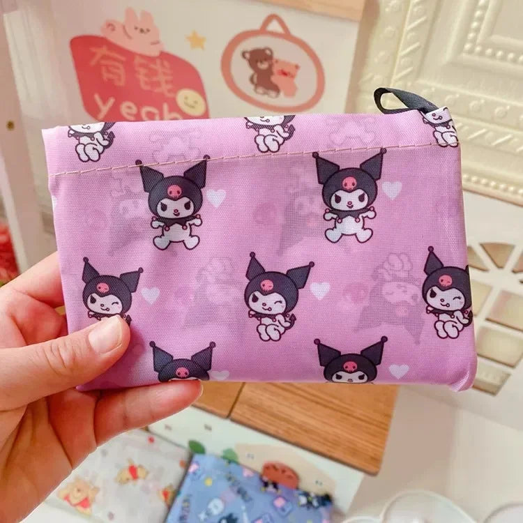 Hello Kitty Shopping Bag | Foldable Eco-Friendly Tote Bag