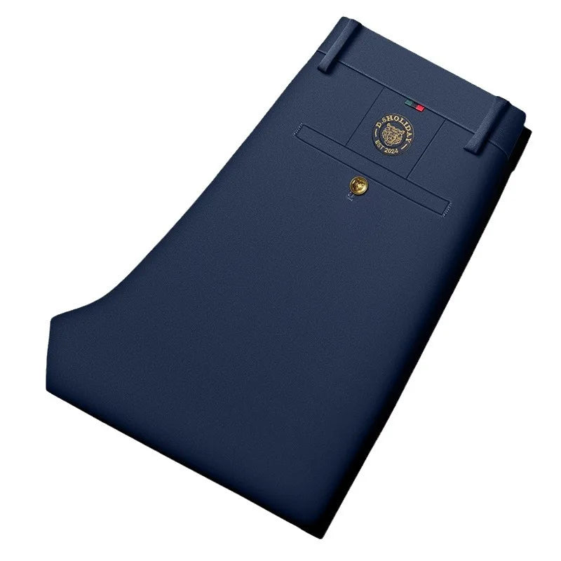 Summer Quick-Drying Pants - Men's Casual Trousers with Zipper Pockets