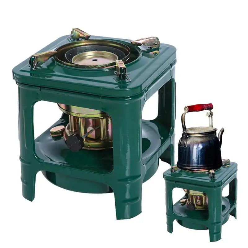 8-Wick Kerosene Stove - Portable Outdoor Camping Cooker