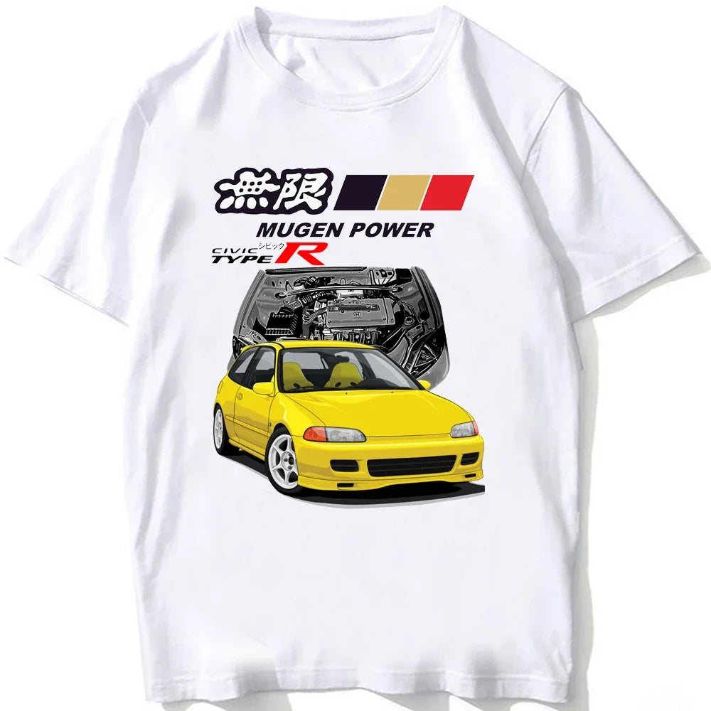 Honda Civic Type R EG6 T-Shirt for Summer - JDM Style