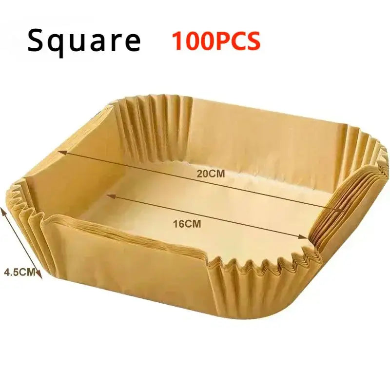 Air Fryer Parchment Paper Liners | Non-Stick & Heat-Resistant