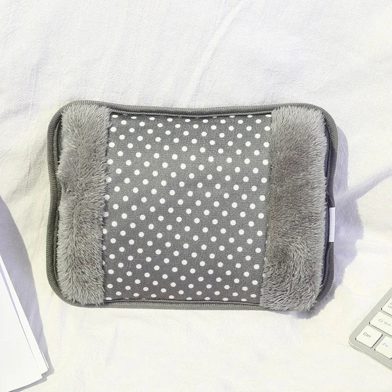 Rechargeable Electric Hot Water Bag | EU Plug Hand Warmer