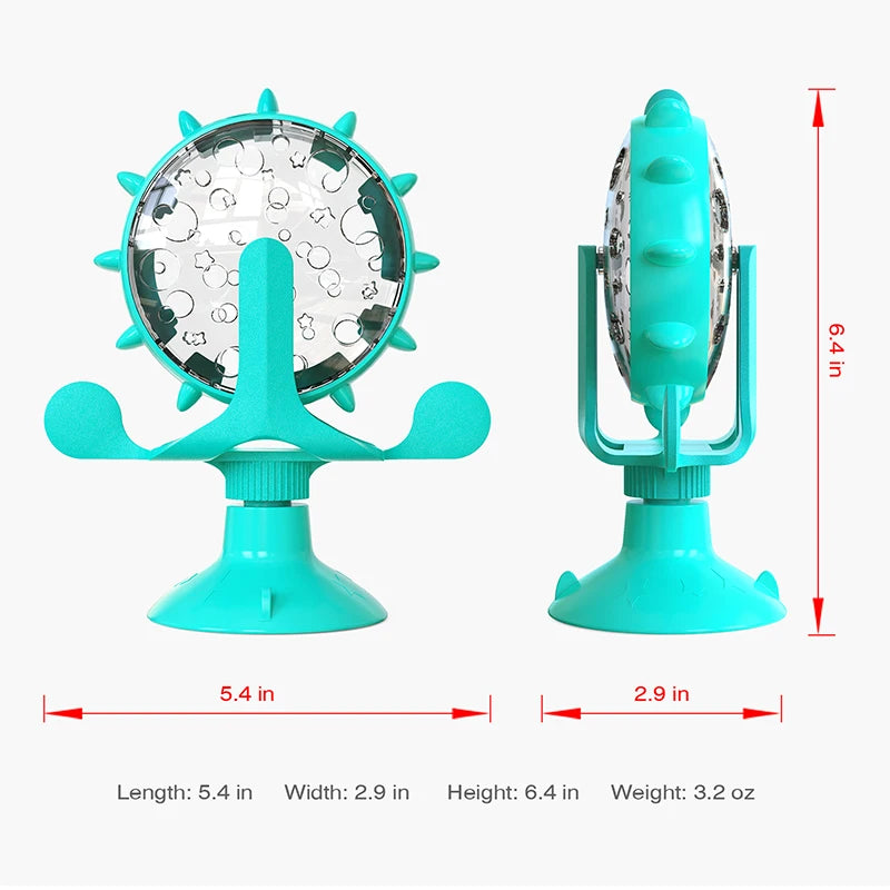 Interactive Treat Leaking Toy – Slow Feeder for Small Dogs