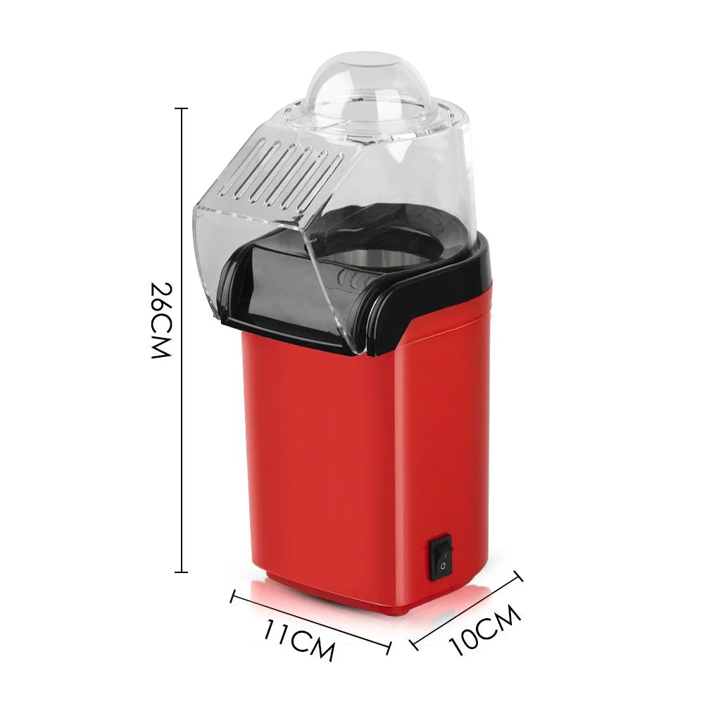 220V Fully Automatic Popcorn Machine - Mini Electric Popcorn Maker for Home Kitchen