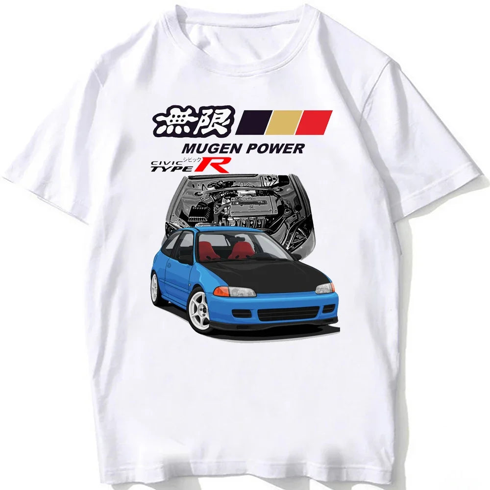 Honda Civic Type R EG6 T-Shirt for Summer - JDM Style